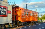 Chicago Milwaukee St. Paul & Pacific (Milwaukee Road) Steel Bay Window Caboose